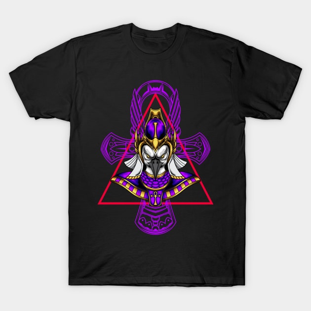 God of Ra 2.4 T-Shirt by Harrisaputra